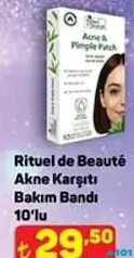 RİTUEL DE BEAUTE AKNE KARŞITI BAKIM BANDI 10'LU fiyat ve kampanya bilgisi